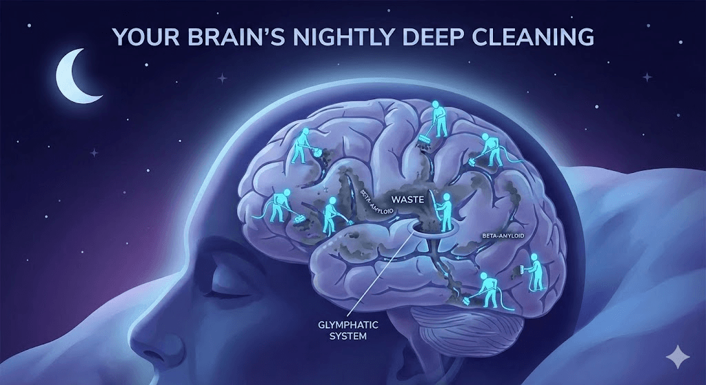 Your Brain’s Nightly Deep Cleaning