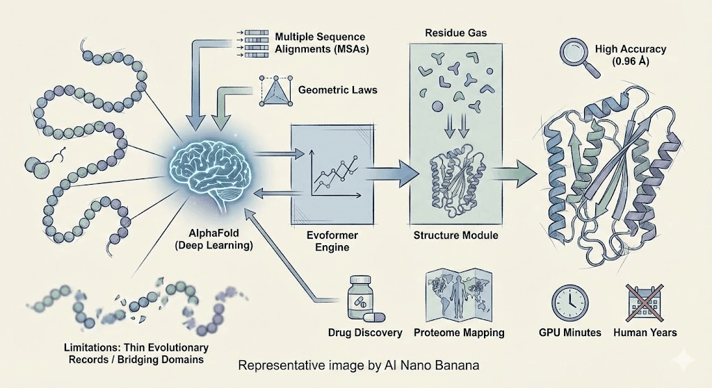 AlphaFold's Quest: Accurate Protein Structure Prediction