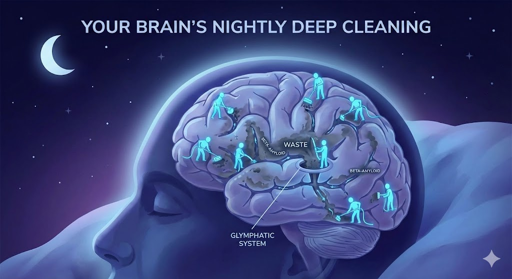 Your Brain’s Nightly Power Wash and Deep Cleaning