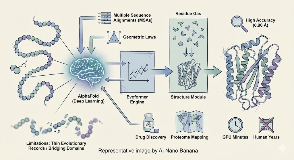 AlphaFold's Quest: Accurate Protein Structure Prediction